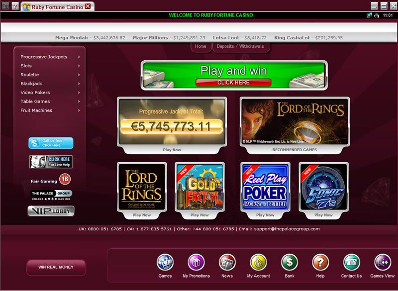 ruby fortune casino online